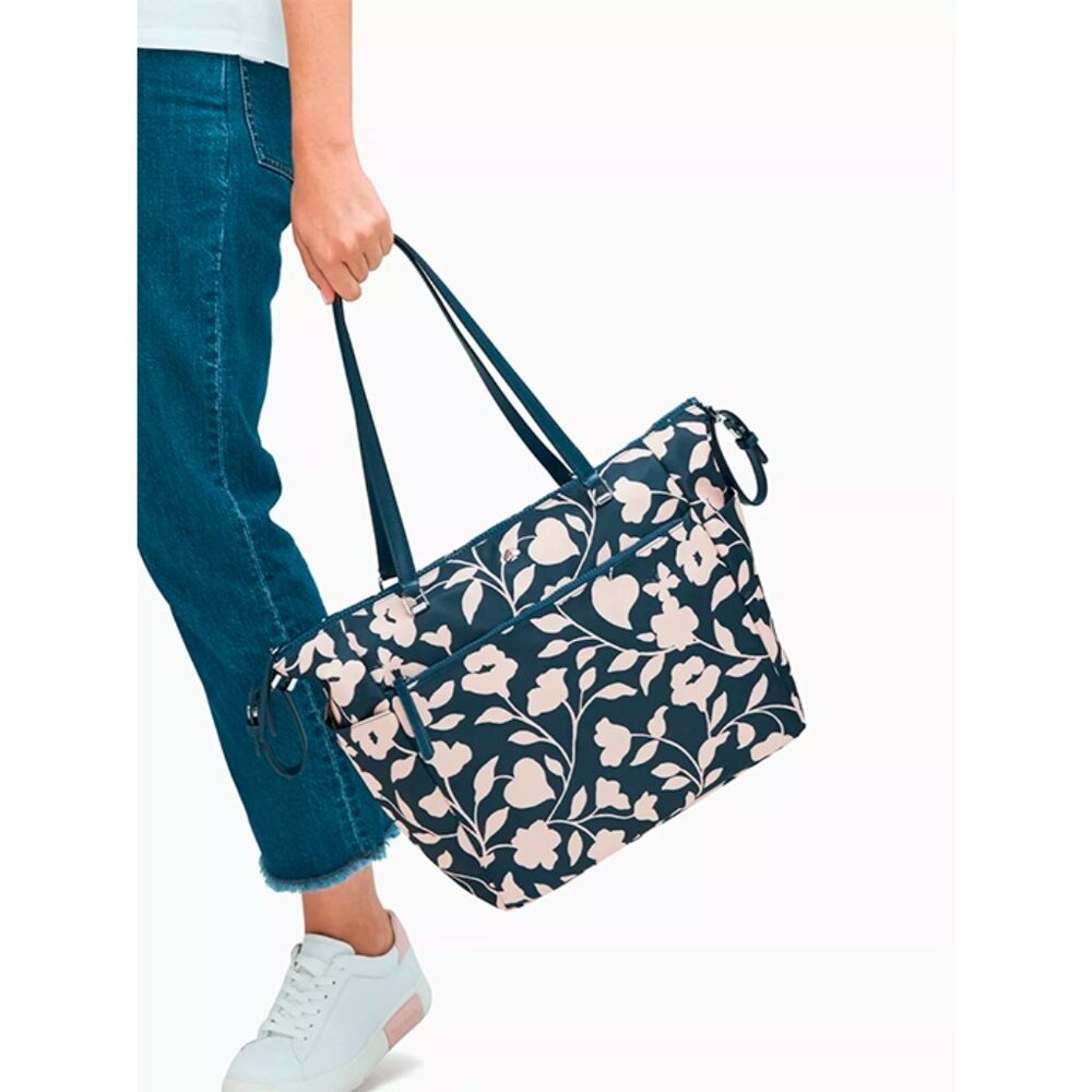 G Kate Spade Jae Garden Vine Nylon Baby Bag Diaper Large WKRU7024NWT $349 Retail